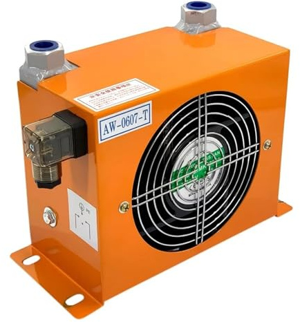 20L/Min 0607T-CA Radiatore aria idraulico Radiatore olio raffreddato ad aria Scambiatore di calore 20L/Min(DC24V)