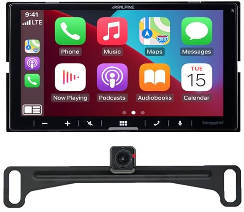 Alpine ILX-W670-M, 7-Inch Double DIN Digital Multimedia Receiver w/Apple Carplay, Android Auto and Maestro Capabilities - Includes Backup Camera