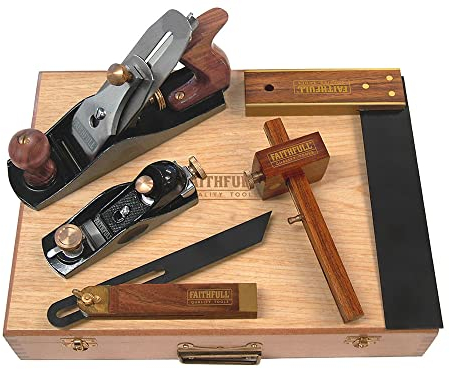 Faithfull FAICARPSET 5 Piece Carpenters Tool Set