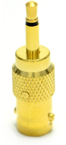 kenable BNC Socket to Composite 3.5mm Male Jack Plug Adapter Gold