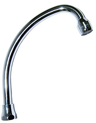 Boutté 3179128 BEC15150 Bec de robinet col de cygne femelle 15 x 21 ø 14 longueur 150 mm