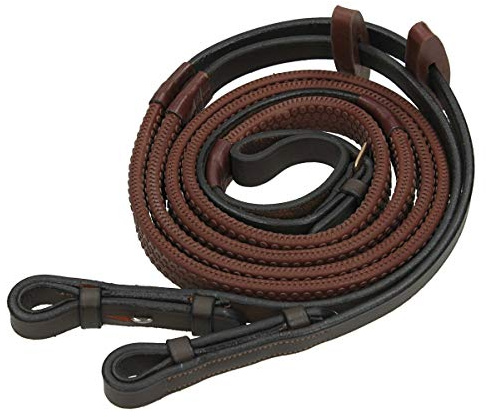 Horseware Gummizügel Rambo Micklem Multitrense BR Dunkelbraun