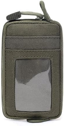 Gexgune Tactical Wallet Card Pouch Nylon Taillentaschen Molle Key Bags Wasserdichter Halter Geldetui Pack Schnalle Militärjagd Reisen