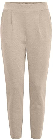 ICHI IHKATE Pique PA Damen Sweathose Sweatpants Relaxhose mit Stretch Enger Schnitt