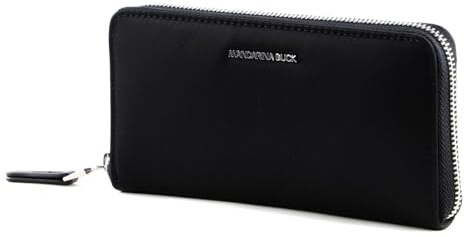 Mandarina Duck Damen Hunter Reisezubeh r Brieftasche, Schwarz, 19x10x2 (L x H W) EU