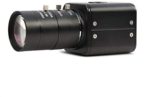 MOKOSE HDMI Camera - 2160P 30FPS, 1080P 60FPS Digital Security Camera with Real Time Monitoring, 5-50mm Telephoto Zoom Manual HD Lens