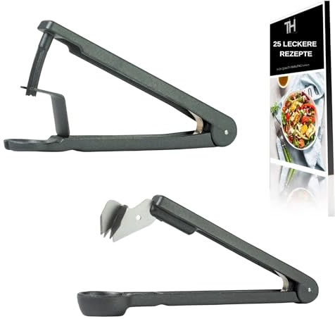 Thiru Premium set de cerezas y ciruelas - Robustas cuchillas de acero inoxidable - Fabricado en Alemania - incl. libro electrónico con 25 recetas (set de 2 piezas)