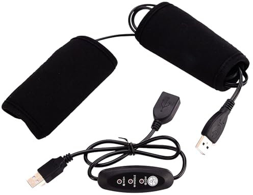 Motorrad-Lenkerheizung, Motorrad-Heizgriff - 5V Handgriffwärmer | USB-betriebene beheizte Griffhülse, Lenkerheizgriffe mit 3-Gang-Temperatur für Motorräder