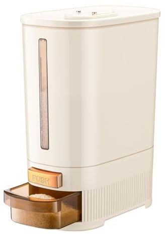 JYARZ Distributeur Cereales pour Muesli Distributeur De Riz Hermétique, Récipient pour Aliments, Distributeur De Céréales, Récipient De Stockage De Riz avec Tasse Distributeur De Riz pour Aliment