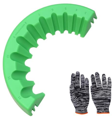 FunnAura Drill Bit Sharpener, Angle Grinder Attachments with 1 Pair Work Glove, 3 to 12 mm Drill Bits for Grinding