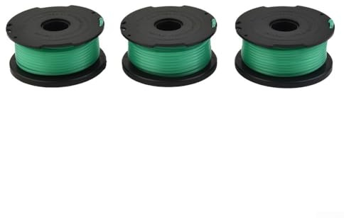 RichVibe String Trimmer Replacement Spool & Line for Black & Decker Compatible With GL7033 GL8033 GL9035 A6482 Grass Trimmer Spool Lawn Mower Parts & Accessories(3)