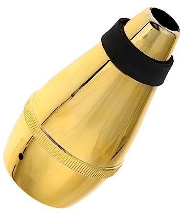 Warmhm stumm Trompetenschalldämpfer Trompetendämpfer Trompete Übungsdämpfer Übungstrompeten-Dämpfer für Trompete Golden