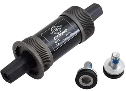 Movimento Centrale Perno Quadro Movimento centrale for bicicletta 68*103 110,5 113 116 118 120 122, 124 126 127, 137 143mm Set di bici da strada e mountain bike con asse quadrato(68x120mm)