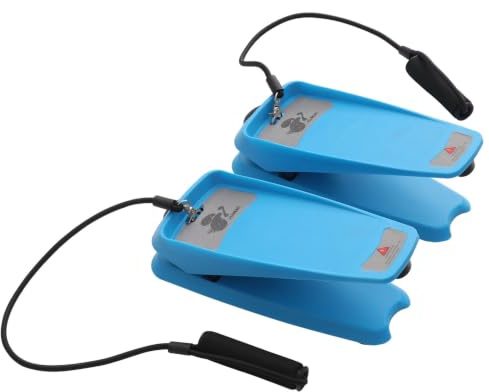 HOMSFOU Mini Stepper Stepper à Domicile en Plastique Bleu, Appareil de Fitness Maison pour Perte de Poids et Entraînement Musculaire, Usage à Domicile Travail