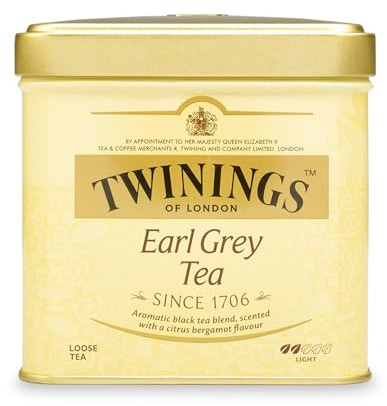 Twinings of London Earl Grey Loose Leaf Tea 100g Caddy