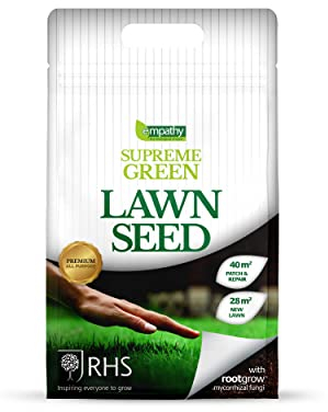 Plantworks Ltd SGRG1000 Empathy 1Kg Supreme Lawn Seed with Rootgrow, Green