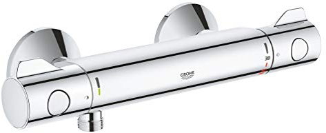 Grohe 800 34562000 Grifo termostático monomando para baño y ducha, Cromado lateado