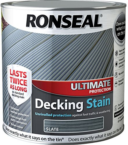 Ronseal Ultimate Protection Decking Stain Slate 2.5 Litre