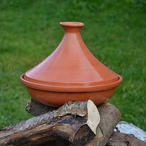 Tajine utställd i brandpasta - D 31 cm