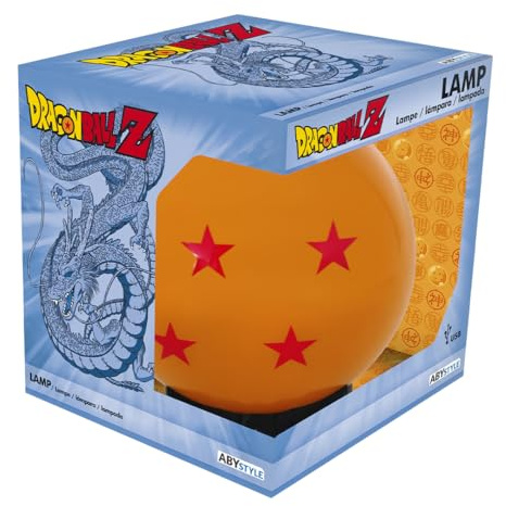 Dragon Ball Z - Bola de cristal de luz espía (4 estrellas, cable USB), color naranja
