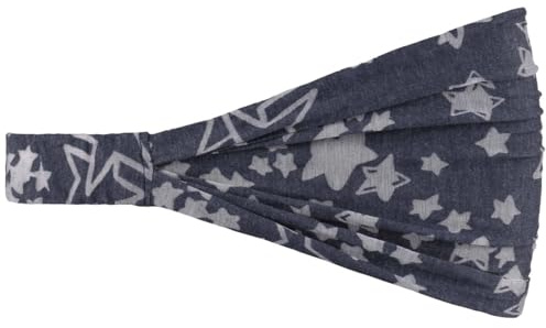 Lipodo 3 in 1 Stars Kopftuch Stirnband Damen Frühling Sommer