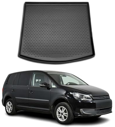 Kofferraummatte Kofferraumwanne für VW Touran 2003-2015 5 Sitze Gummi TPE