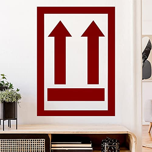 Nicht stürzen - Oben Wandtattoo Wandaufkleber Wall Sticker - Dekoration, Küche, Wohnzimmer, Schlafzimmer, Badezimmer