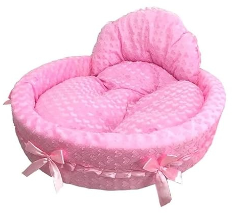 Hundebett Katzenhöhlenbett Luxus Hundehütte Prinzessin Bett Zwinger Nest Haustier Hund Haus Katzenbett Für Kleine Mittelgroße Hunde Haustierbett Sofa Hundesofa Teddy Haus Haustier-Katzenhaus ( Color :