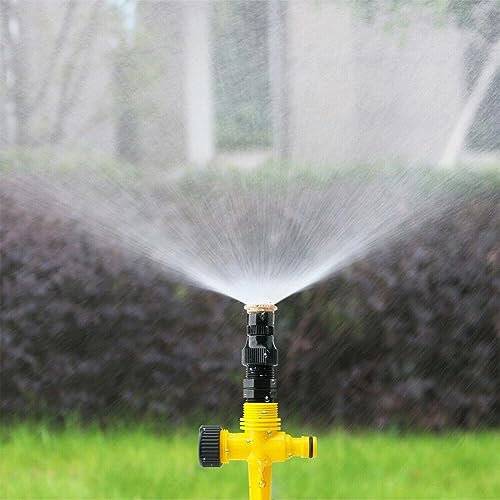 360° Garden Lawn Sprinkler, Rotation Auto Irrigation System Part, Patio, Garden Sprinkler Lawn Sprinkler, 90°/180°/360°, Adjustable At Will(4pcs)