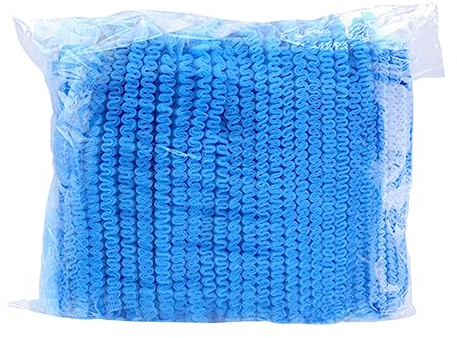 JECOMPRIS 100stücke Elastische Einweg-baretthauben Aus Pp-vliesstoff Mit Elastischem Band Für Individuellen Tragekomfort Als Arbeitshut Für Küche Industrie Und Gastronomie