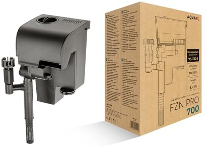 Filter FZN PRO 700 – Passe ihn deinen Bedürfnissen an | Rucksackfilter für Süßwasseraquarien 75–130 l | 700 l/h | 6,2 W