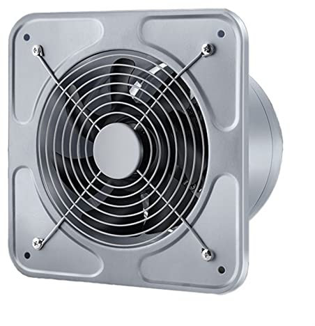 Extractor fan Ventilation Fans Wall Mounted Ventilator Fan, Powerful Metal Exhaust Fan with Check Valve and Protective Mesh Cover, Home Low Noise Ventilator For Kitchen Bathroom Exhaust Fan (Size : 8i