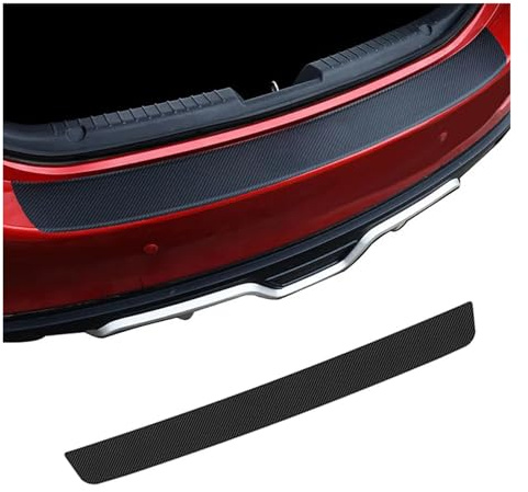 NHGTFOQ Strisce Protezione Soglia Porta Bagagliaio Auto, per Ford C-Max 2010 2011 2012-2025 Auto Protezione Paraurti Posteriore Auto Accessories