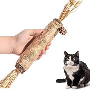 YdingYshengL 2 pcs Cat Chew Toys,Huge Silvervine Sticks Cat Toys, Large Natural Catnip Kittens Chew Toy for Teeth Cleaning,Big Catmint Blend Stick, Dental Kitty Chews for Indoor
