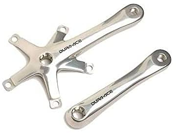 SHIMANO Kurbelgarnitur, 1-Fach, Silber, FC-7710, ohne CR, 170 mm