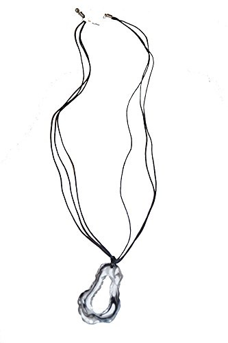 B&S edle Brillenkette mit Gummischlaufen - WINTER - im Organzabeutel