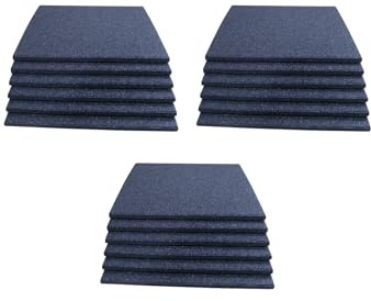 18 x Fallschutzmatten Schwarz 50x50x2,5cm Gummimatten Spielplatzmatte Schaukel Rutsche Spielturm Outdoor Indoor Fitness Gymnastikmatte