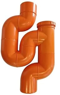 Sifone trapani in pvc - Diametro 125