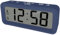 Technoline WT175 Mini-Wecker/Traveler-Wecker mit Temperatur und Luftfeuchte, Datum, Timer, Countdown Wochentagalarm, Wochenendalarm oder 7 Tage Alarm, magnetisches Gehäuse, Blau