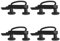 Pesfehhy Roof Box U-Bolt Clips Roof Rack U-Brackets Luggage Accessory Kit Automotive
