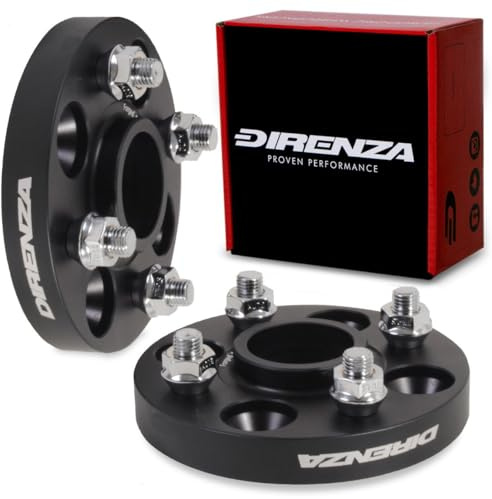 Direnza 2pcs 20mm Hubcentric Wheel Spacers Compatible with Mini Cooper One & S | R50 R52 R53 | 2001-2006 models | Bolt Pattern 4×100 Thread Pitch M12x1.5 Thickness 20mm CB 56.1mm | Spacer Pair