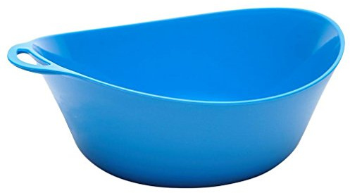 Lifeventure Ellipse Plastic Bowl For Camping, Travel & Outdoor - Blue