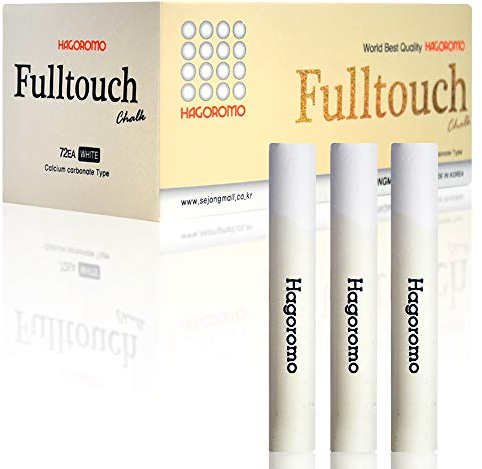 Hagoromo Fulltouch Kreide, 1 Box (72 Stück), weiß