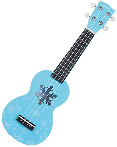 Mahalo-Ukulele MD1SNBU Sopran mit Schneeflocken-Glanzoberfläche