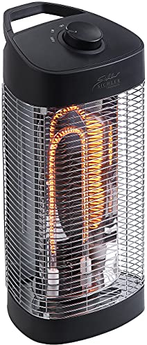 Sichler Haushaltsgeräte Infrarot: IR-Heizstrahlersäule, innen & außen, Oszillation, 600/1.200 W, IPX4 (IR Heizstrahler, Elektrische Heizstrahler, Infrarotheizer)
