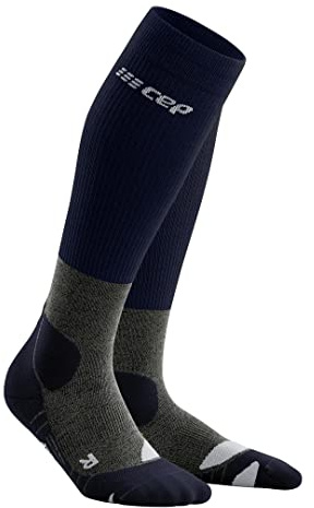 CEP Hiking Merino Socks für Damen – Knielange Merino-Wandersocken mit Kompression – Atmungsaktive Trekkingsocken & Wandersocken Damen für Wandern, Trekking & Outdoor