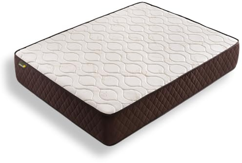DESCANSIN - Colchón Firmeza Muy Alta para Dolores de Espalda | Colchón Viscoelástico Transpirable | Colchón Matrimonio o Cama Individual | Colchón Antiácaros, Anti Alérgico y Anti Bacterias (150x190)