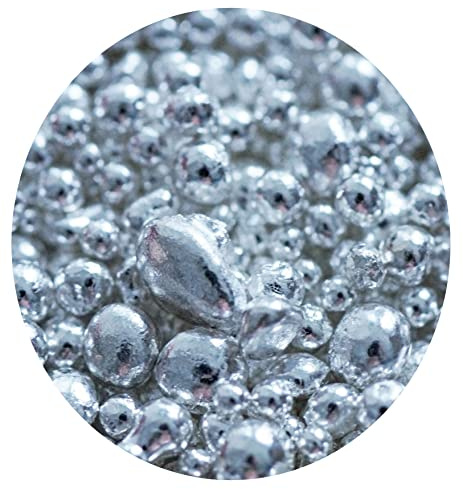 1 g Silber Granulat Silbergranulat Feinsilber Ag 99,99 rein Element Silbernuggets