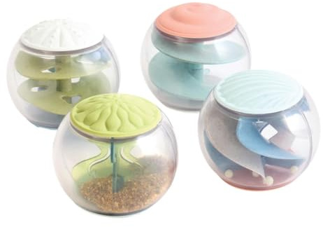 Kaplan Early Learning Rattle and Roll Sensory Ball - Set of 4