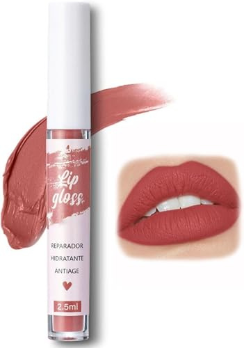 FAFAMOON Single Stick Non-Stick Cup Matte Mist Velvety Lip Gloss,Lip Glaze,Fafamoon Lip Gloss,Velvet Matte Liquid Lipstick Lipgloss Makeup, Fafamoon Long Lasting Lip Gloss (11#)